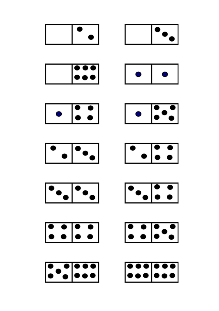 jogo de dominó para imprimir